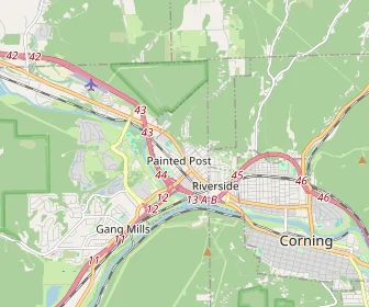 Area schools map